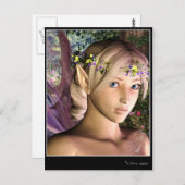 Spring Fairy Briefkaart (Voorkant / Achterkant)