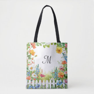 Spring Fairy Garden Customized Tote Bag