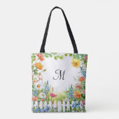 Spring Fairy Garden Customized Tote Bag (Achterkant)