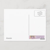 Spring Fairy met Butterfly Fantasy Art Briefkaart (Achterkant)