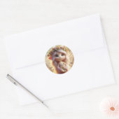 Spring Fairy Ronde Sticker (Envelop)