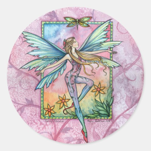 Spring Fairy Stickers van Molly Harrison (Voorkant)