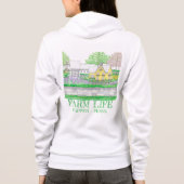 Spring Farm Zippered Hoodie (Achterkant)