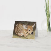 Spring Fawn Kaart (Voorkant)