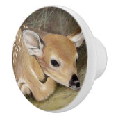 Spring Fawn Keramische Knop (Rechts)