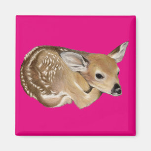 Spring Fawn Magneet