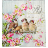 Spring Feathers Douchegordijn (Voorkant)