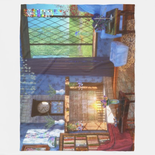 Spring Felicity Fleece Blanket (Voorkant)