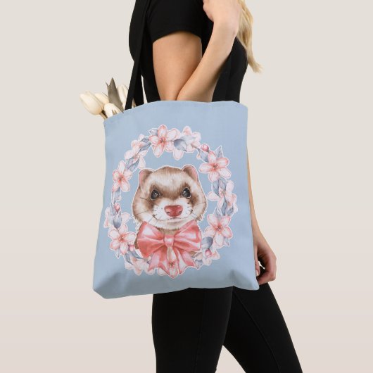 Spring Ferret Tote Bag (Dichtbij)