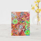 Spring Fever Blank Notecard Kaart (Gele Bloem)