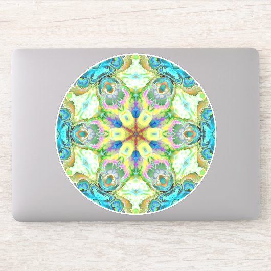 Spring Fever Mandala Sticker (Computer)