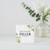 Spring Filler Aftercare Card Vierkante Visitekaartje (Staand voorkant)