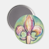 Spring Fleur De Lis Magneet (Voorkant / Achterkant)