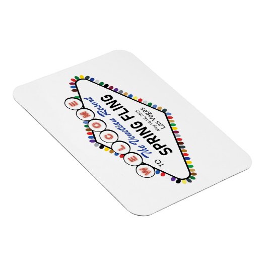 Spring Fling 2025 magneet (Rechterzijde)