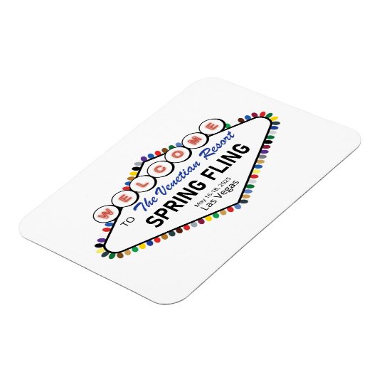 Spring Fling 2025 magneet (Linkerzijde)