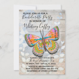 Spring Fling Bachelorette Party Uitnodiging