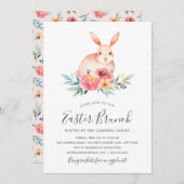 Spring Fling Easter Brunch Invitation Kaart (Voorkant / Achterkant)