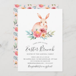 Spring Fling Easter Brunch Invitation Kaart