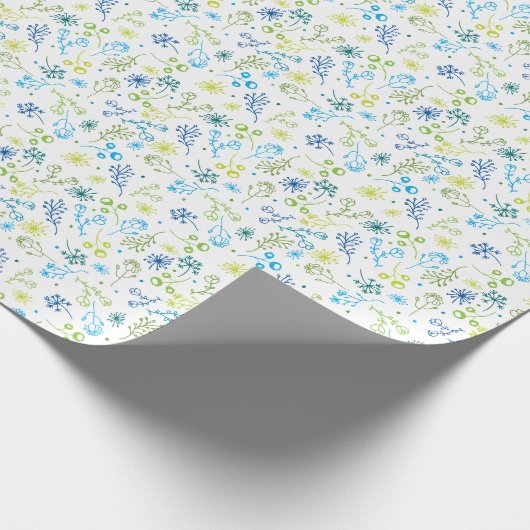 Spring Fling Floral Cadeaupapier (Hoek)