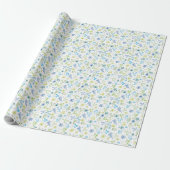 Spring Fling Floral Cadeaupapier (Uitgerold)