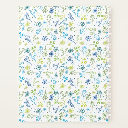 Spring Fling Floral Planner (Achterkant)