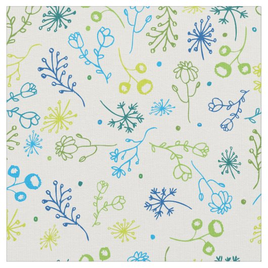 Spring Fling Floral Stof (Close Up)