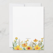 Spring Fling Kaart (Achterkant)