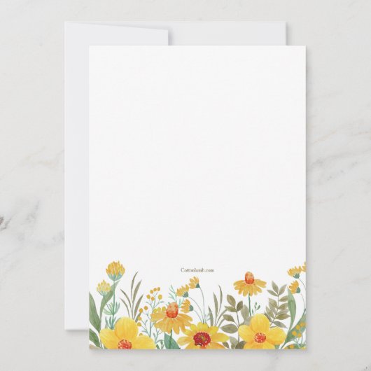 Spring Fling Kaart (Achterkant)