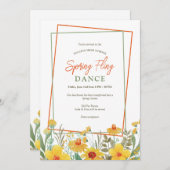 Spring Fling Kaart (Voorkant / Achterkant)