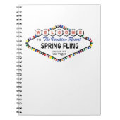 Spring Fling Notitieboek (Voorkant)