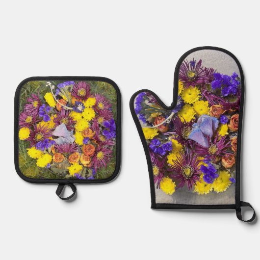 Spring Fling Ovenwant & Pannenlap Set (Voorkant)