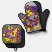 Spring Fling Ovenwant & Pannenlap Set (Voorkant / Achterkant)