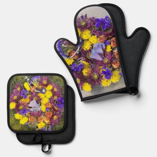 Spring Fling Ovenwant & Pannenlap Set (Voorkant / Achterkant)