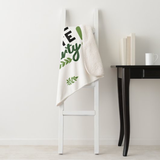 Spring Fling Party - Natuur's Celebration Call Sherpa Deken (In situ)