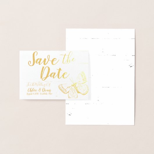 Spring Fling Save the Date Kaart (Display)