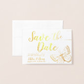 Spring Fling Save the Date Kaart (Voorkant met envelop)
