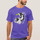 Spring&Flip-Black T-shirt (Voorkant)