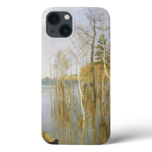 Spring Flood beroemd gemaakt door Isaac Levitan