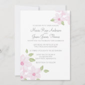 Spring Floral 5" x 7" Uitnodiging (Voorkant)