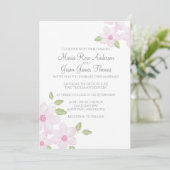 Spring Floral 5" x 7" Uitnodiging (Staand voorkant)