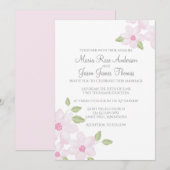 Spring Floral 5" x 7" Uitnodiging (Voorkant / Achterkant)