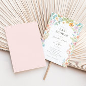 Spring Floral Arch Pastel Waterverf Baby shower Kaart