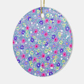 Spring Floral Art Keramisch Ornament (Links)