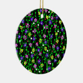 Spring Floral Art Keramisch Ornament (Rechts)