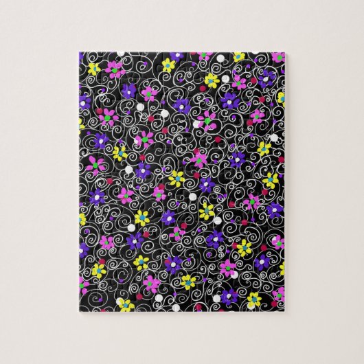 Spring Floral Art Legpuzzel (Verticaal)