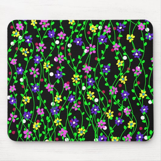 Spring Floral Art Muismat (Voorkant)