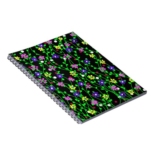 Spring Floral Art Notitieboek (Rechterzijde)