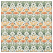 Spring Floral Art Nouveau Stof (Swatch)