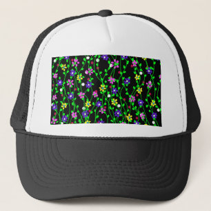 Spring Floral Art Trucker Pet