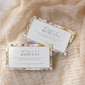 Spring Floral Baby in Bloom Diaper Raffle | Informatiekaartje